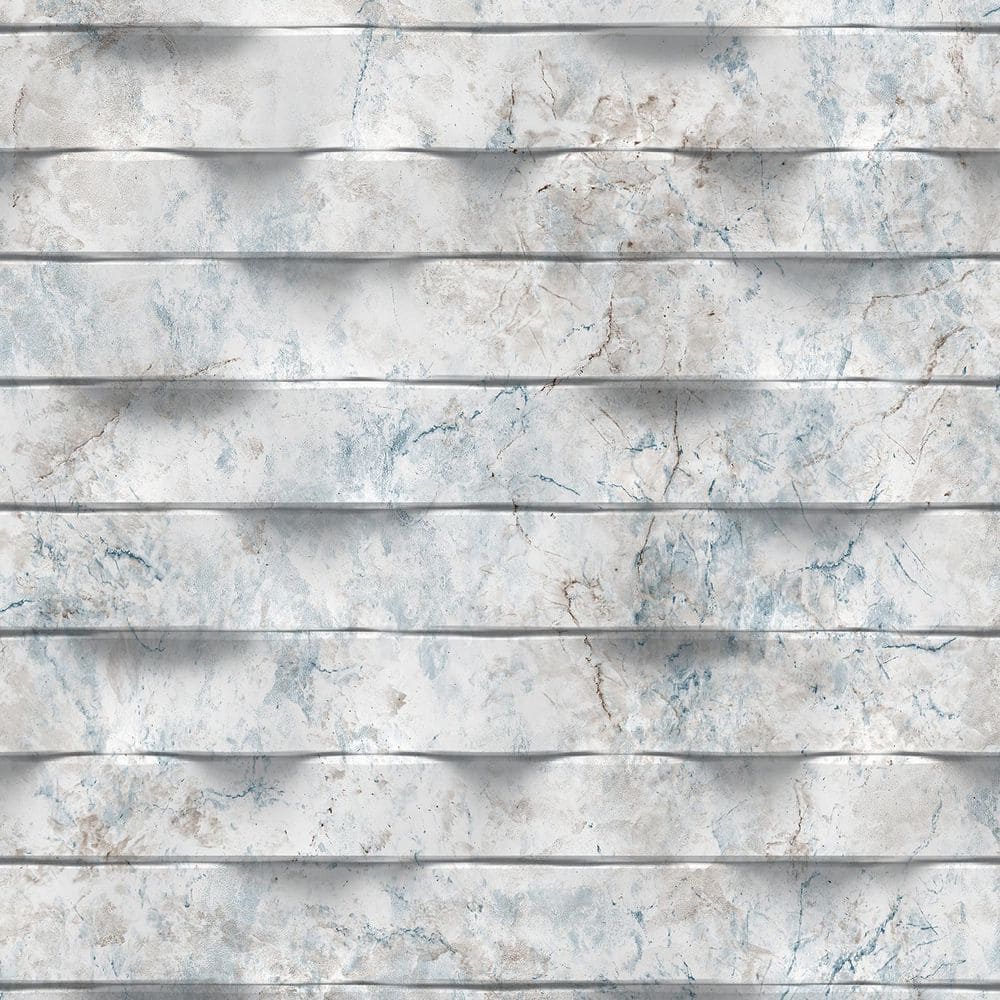 Wavy Marble Stripe Blue Gray Wallpaper Sample price history on PriceWatchPro