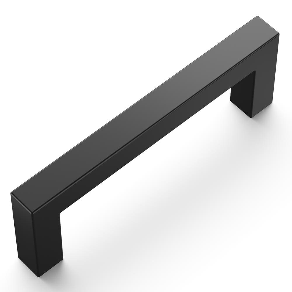 Matte Black Modern 3-Inch Bar Pull Handle Set