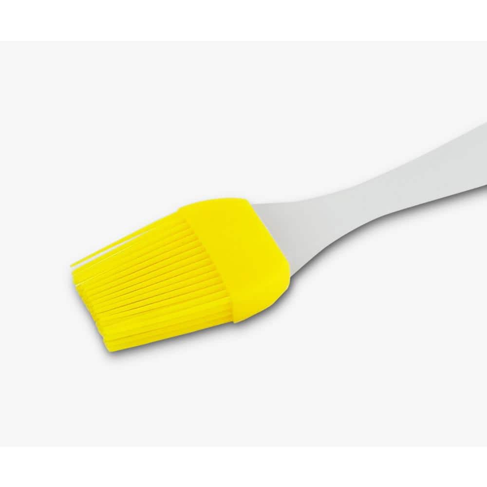 Heat-Resistant Silicone Basting Brush with Bowl
