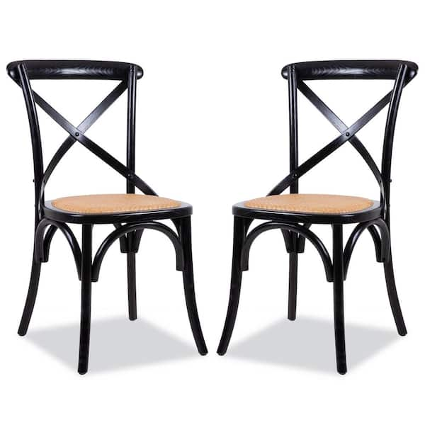 Black crossback chair sale