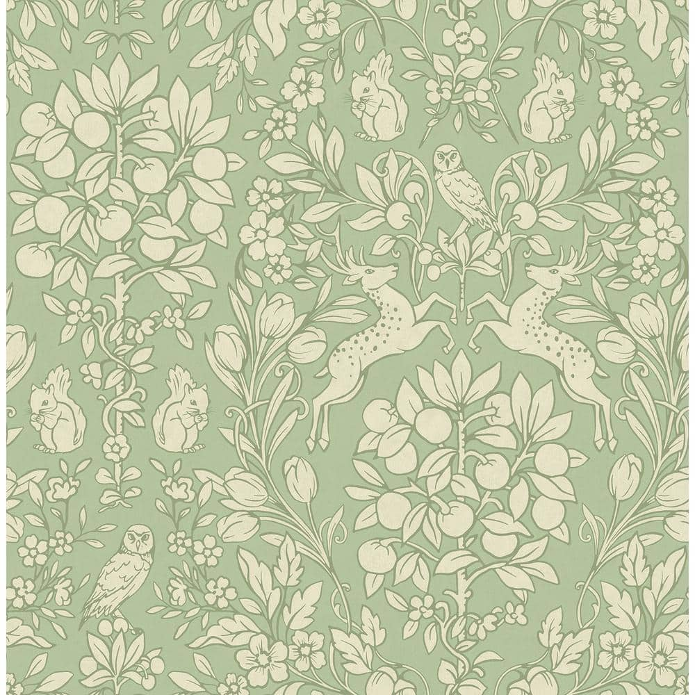 Floral Wallpaper Sample, Designer Blue Wallpaper | Sara Miller London