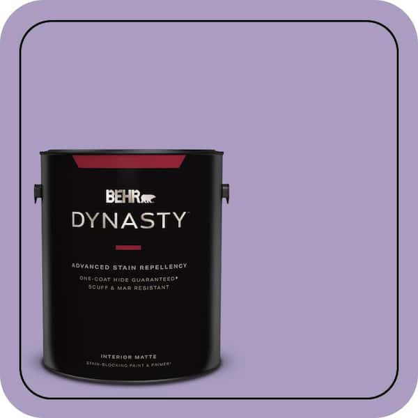 1 gal. #M560-4 Evening Slipper One-Coat Hide Matte Interior Stain-Blocking Paint & Primer