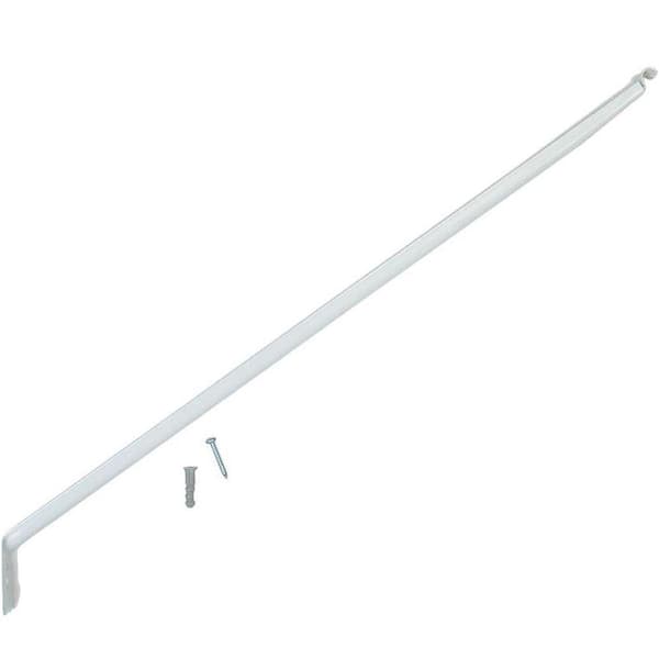 ClosetMaid Fixed Mount White Steel 23.5 in. L Standard Support Bracket for 20-in. Deep Wire Shelving