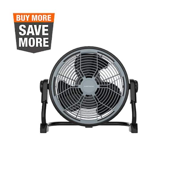 12 in. Rechargeable DC HV Floor Fan