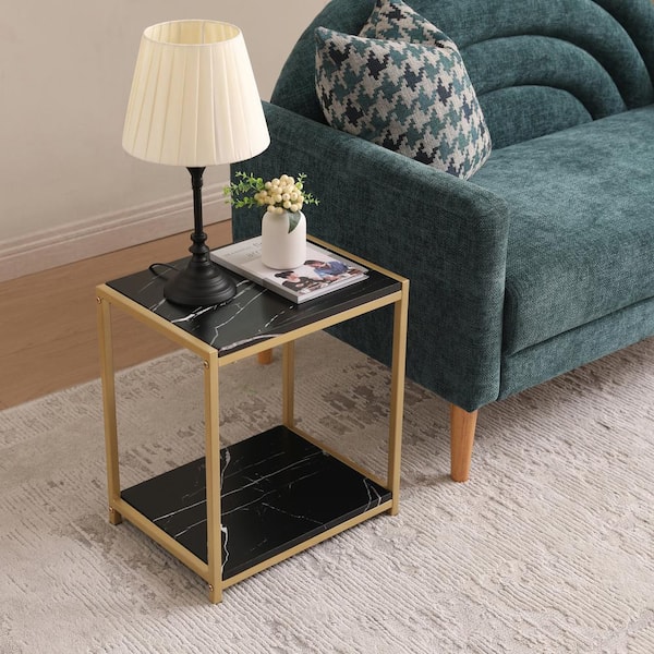 Rectangle marble side table discount