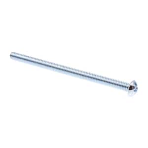 1/4 in.-20 x 4 in. Zinc Plated Steel Phillips/Slotted Combination Drive Round Head Machine Screws (50-Pack)