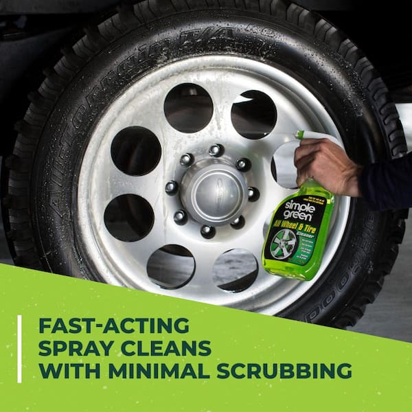 Deluxe Wheel Cleaning Brush, Ideal For All Tyres of Wheel Finishes