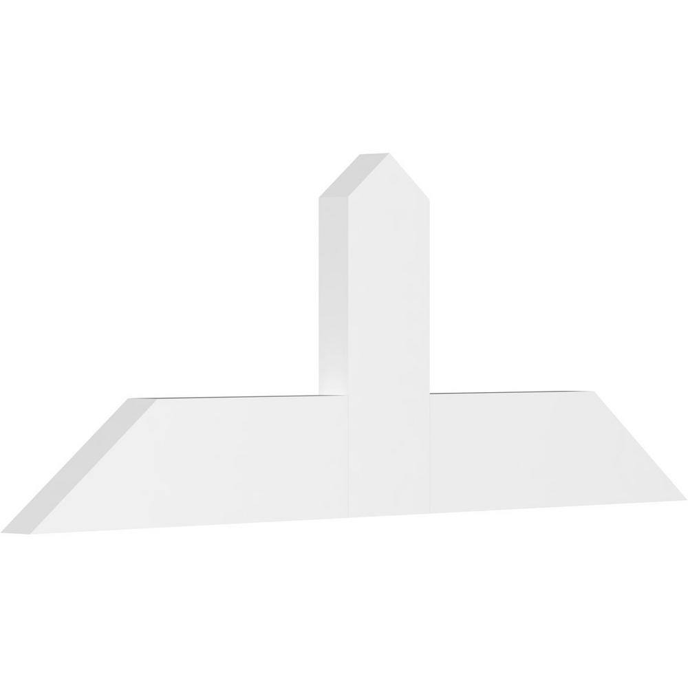 48 in. W x 18 in. H x 2 in. D x 6 in. F, 9/12 Pitch, Portland Signature Urethane Gable Bracket, Primed Tan price history on PriceWatchPro
