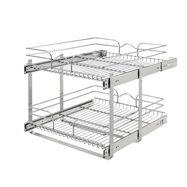 Rev A Shelf 24 X 22 In 2 Tier Kitchen Pull Out Basket 5wb2
