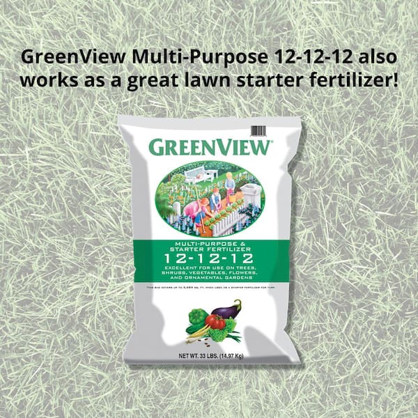 GreenView 33 lb. Multi-Purpose Fertilizer 2229871 - The Home Depot