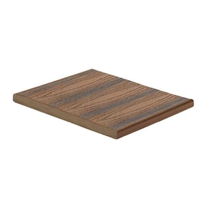 Transcend 1 in. x 12 in. x 12 ft. Spiced Rum Composite Deck Fascia Board