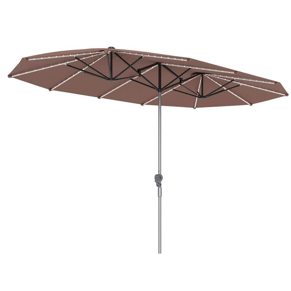 15 ft. Market Patio Umbrella in Tan