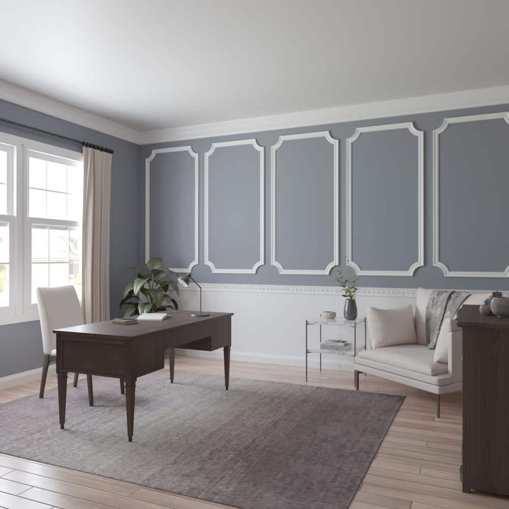 Oxford Smooth Unfinished Polyurethane Panel Moulding Kit