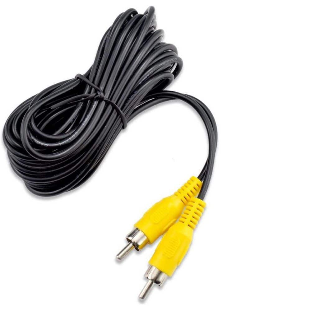 10M/ 33FT RCA Video & Audio Coaxial Cable-Male to Male Extension for Subwoofer, Car Rear View, and Parking Camera, Black price history on PriceWatchPro