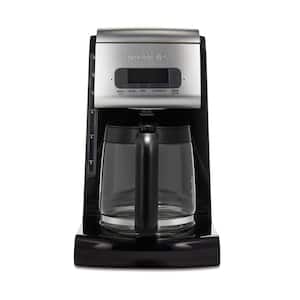 FrontFill Programmable 12 Cup Black Drip Coffee Maker