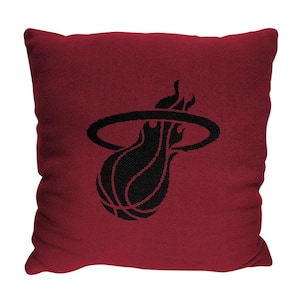 NBA Invert Miami Heat 2Pk Double Sided Jacquard Pillow