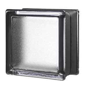 3 in. Thick Series 6 x 6 x 3 in. (6-Pack) Licorice Mist Pattern Glass Block (Actual 5.75 x 5.75 x 3.12 in.)
