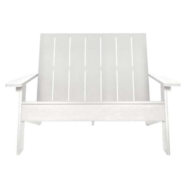 Italica Double Wide Modern Plastic Adirondack Chair