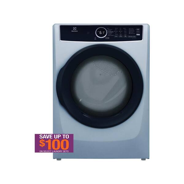 Electrolux 8 cu.ft. Electric Dryer vented Front Load Perfect Steam Dryer with Instant Refresh in
