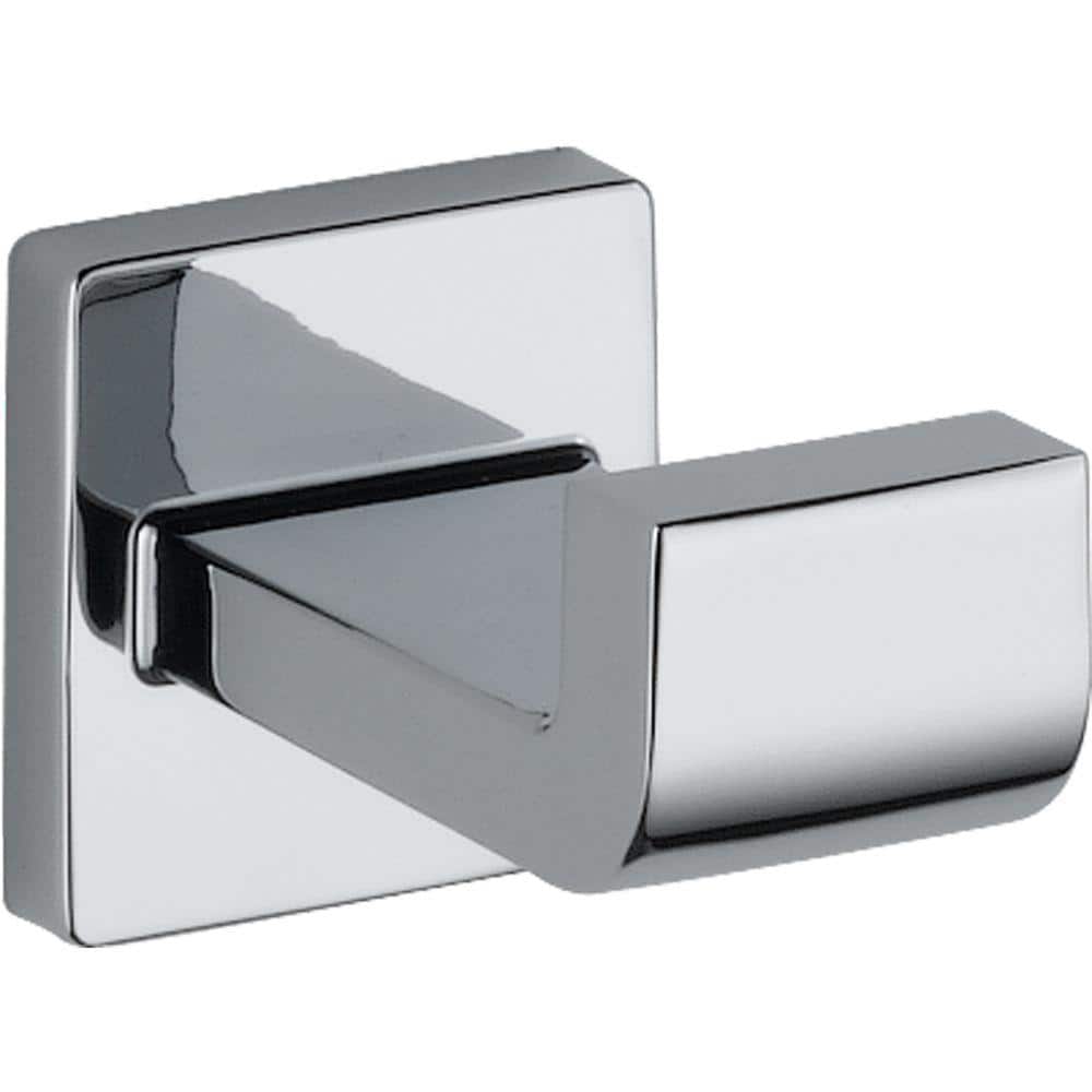 Delta Ara Single Towel Hook Bath Hardware Accessory in Polished Chrome