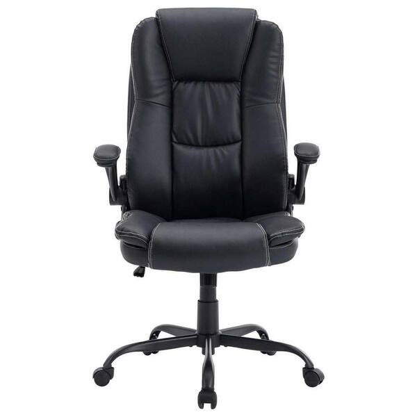 QY Ergonomic Office Chair Mesh Office Chair Adjustable Armrests Lumbar  Support Lift and Swivel Tilt Function PU Wheel Comfortable Computer Chair  Conference Executive Chair Black 