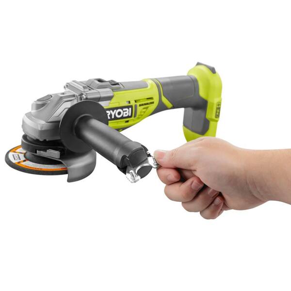 Ryobi 18-Volt One+ Cordless 4-1/2 in. Brushless Cut-Off Tool/Angle Grinder (Tool Only) P423