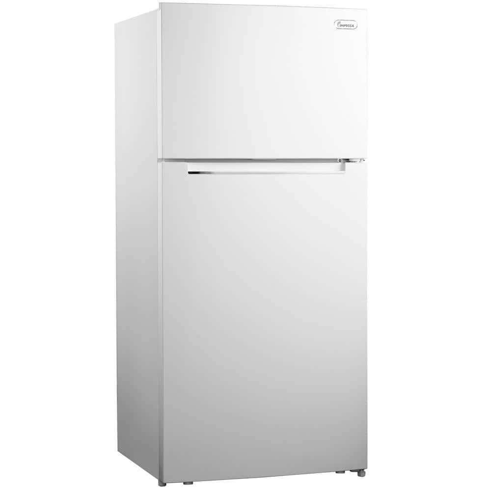 Impecca 17 Cu Ft Counter-Depth Refrigerator with Right-Hand Door Swing - White