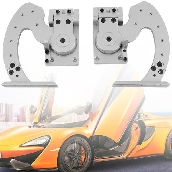 Universal Lambo Door Kit 90° Bolt On Vertical Lambo Doors Conversion Hinge Kit for Audi Dodge Ford Honda Toyota etc.