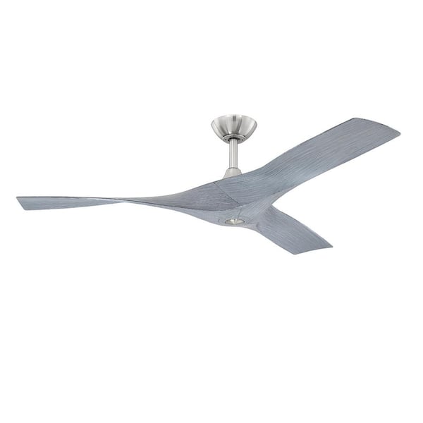 Wesley 52 in. Graywood Ceiling Fan with Remote Control