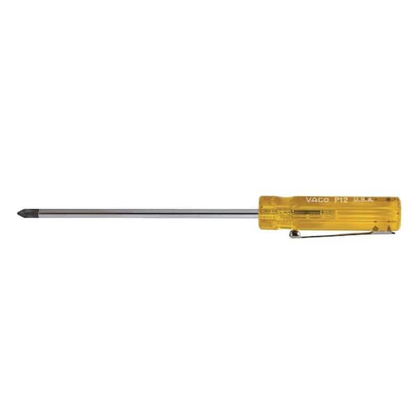 Klein Tools #0 Phillips-Tip Pocket Clip Screwdriver with 2-1/2 in. Round Shank