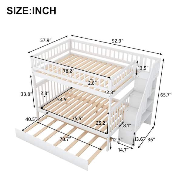 How Wide is a Full Size Bunk Bed: Essential Space Guide