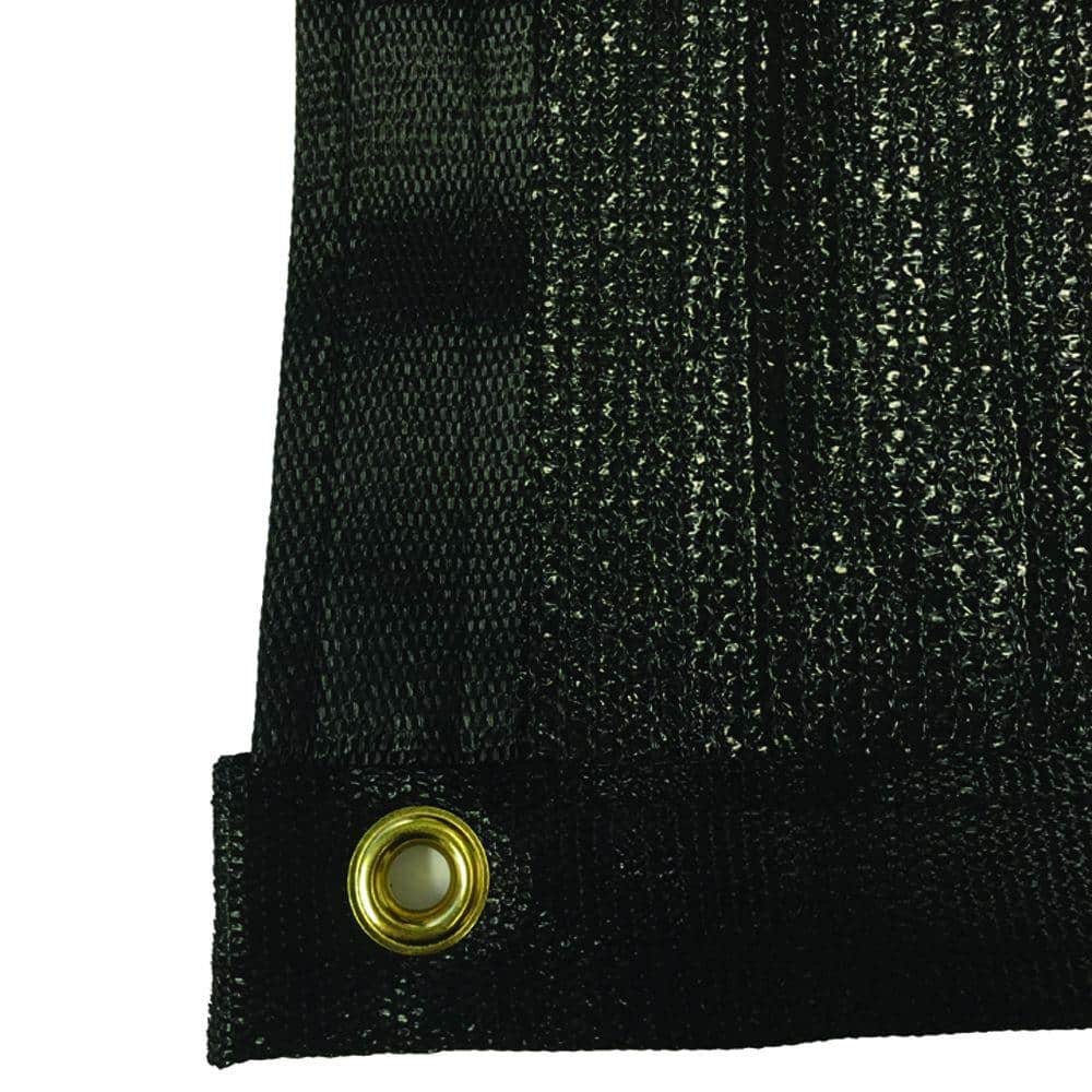 5.8 ft. x 15 ft. Black 88% Shade Protection Knitted Privacy Cloth price history on PriceWatchPro