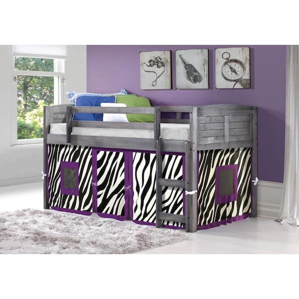 zebra bunk beds