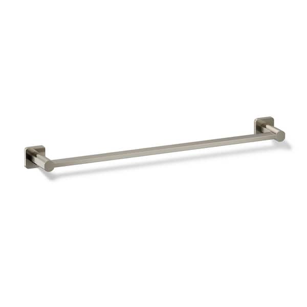 Parallel 24 in. Wall Mounted Towel Bar in Vibrant Polished Nickel