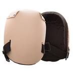 Beige Leather Work Knee Pads (Pair)