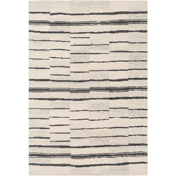 Artistic Weavers Lukas Charcoal Geometric 9 ft. x 12 ft. Indoor Area Rug S00161031969 The Home