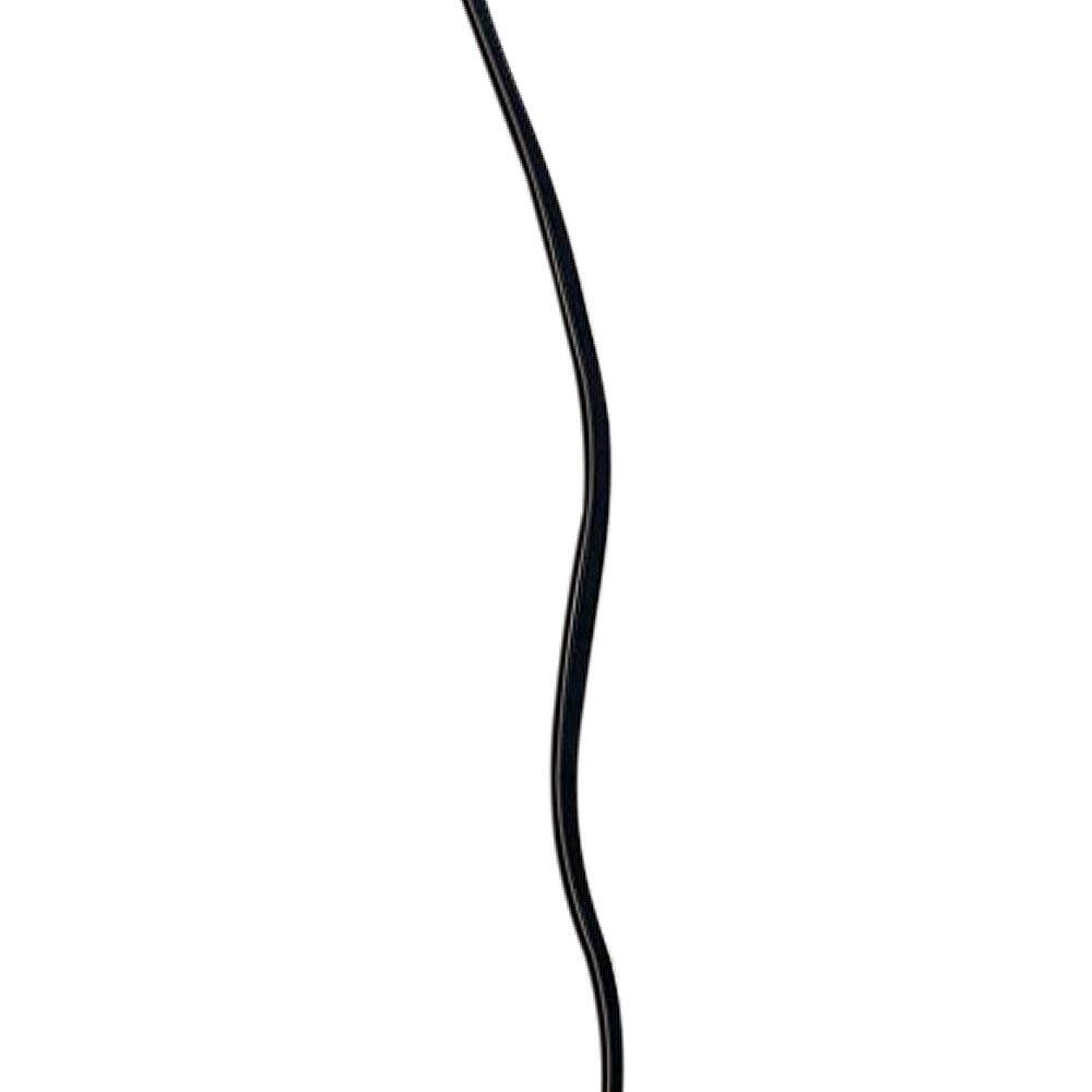 Asymmetrical Black Wood Full Length Vanity Mirror 12" x 32"