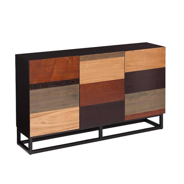 HomeRoots Charlie Multicolor Particle Board 52.25 in. Sideboard