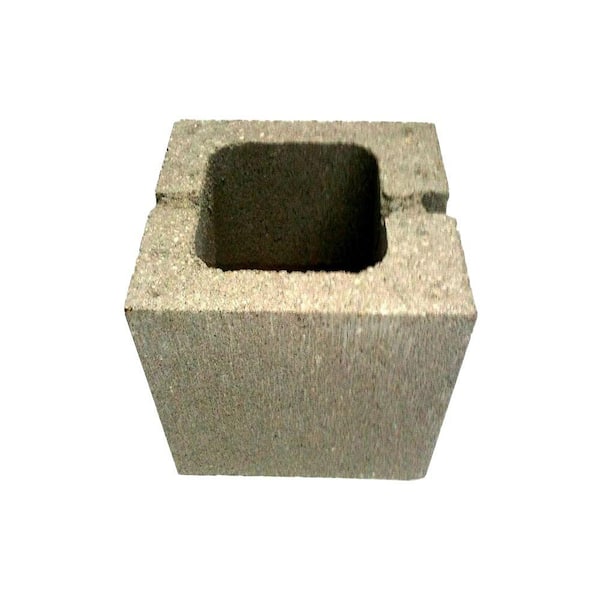 Unbranded 18 lb. 8 in. x 8 in. x 8 in. Green Half Block (144/pallet)