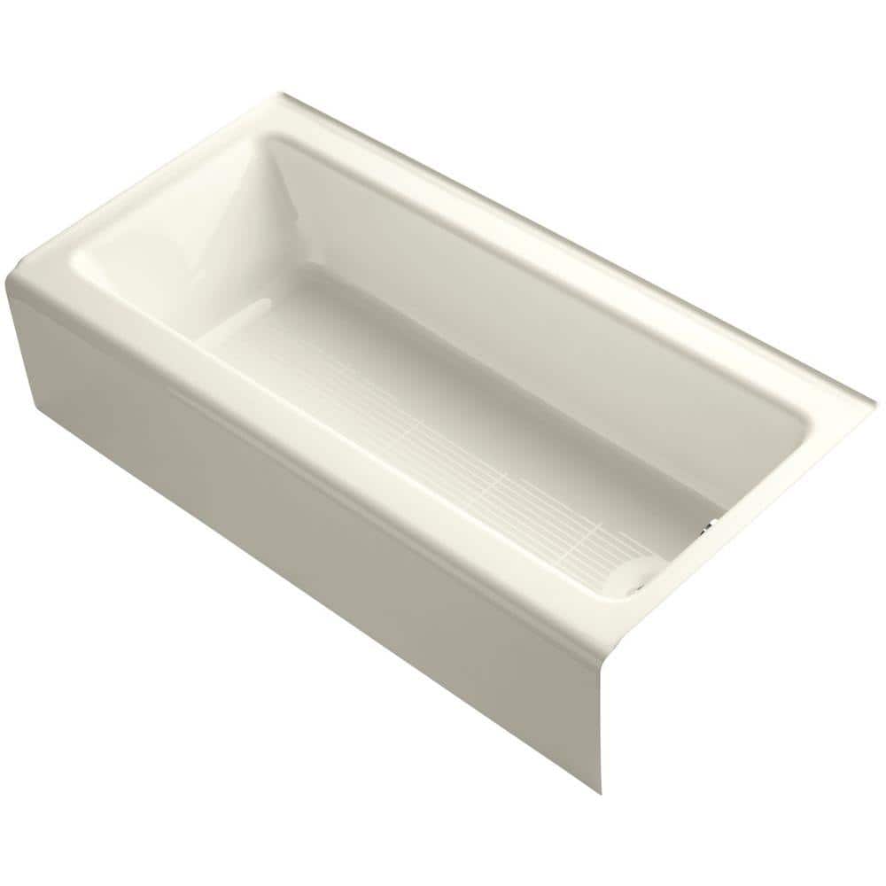 KOHLER Bellwether 60 in. x 30 in. Soaking Bathtub with RightHand Drain