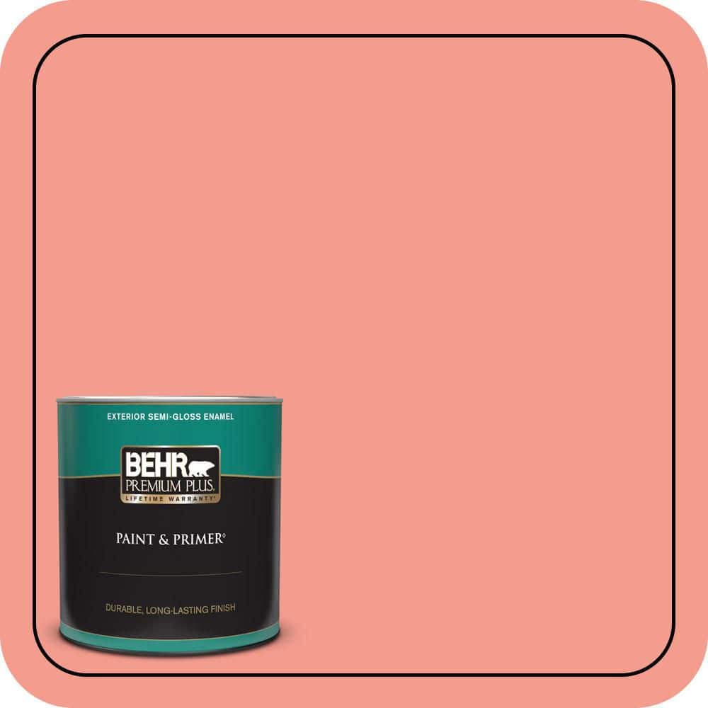 1 qt. #180B-4 Fruit Shake Semi-Gloss Enamel Exterior Paint & Primer price history on PriceWatchPro
