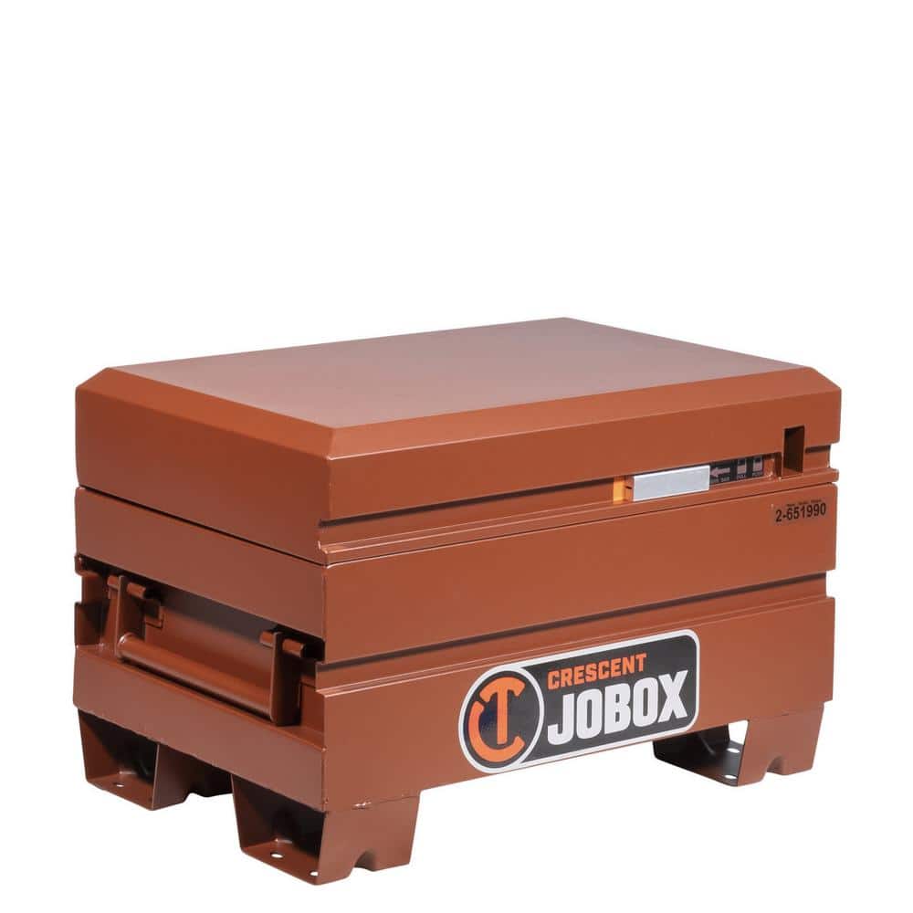 31 in. W x 18 in D x 15.5 in H Heavy Duty Portable Storage Chest with  Embedded Lock Housing