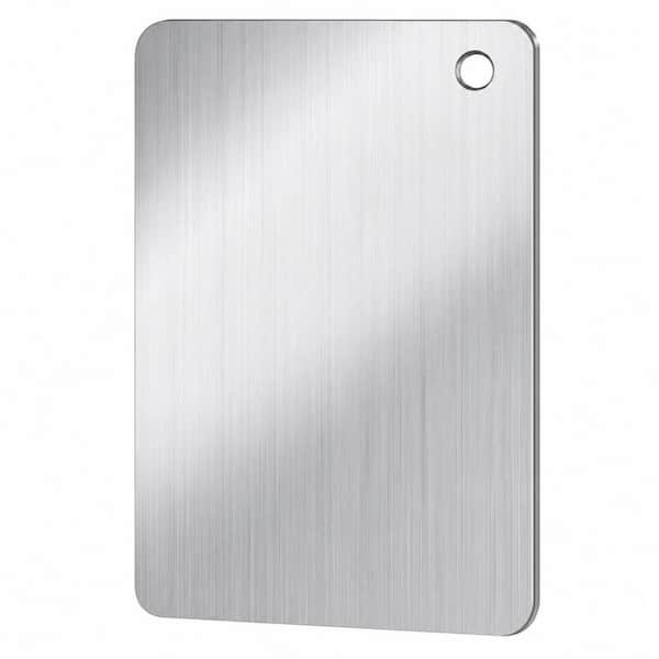 Small Double-Sided Food-Grade Titanium Cutting Board, Non-Stick Chopping Board for Meat, Cheese and Vegetables