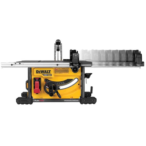 DEWALT - 60-Volt LithiumIon 12 in. Cordless Sliding Miter Saw Kit and 60-Volt Brushless 8-1/4 in. Saw Kit with 9.0Ah Battery Pack