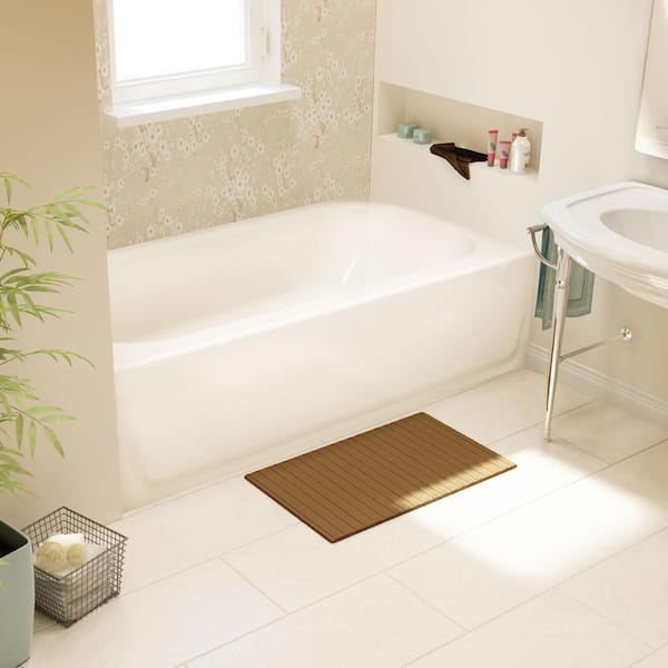 Bootz Industries Aloha 60 in. x 30 in. Soaking Bathtub with Bootz Industries Aloha 60 in. x 30 in. Soaking Bathtub with