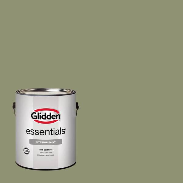 Glidden Essentials 1 gal. PPG1125-5 Hemlock Flat Interior Paint