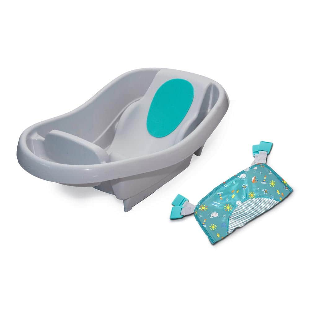 Summer Infant Grey Comfy Clean Tub 19787 - The Home Depot