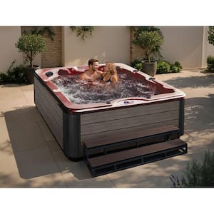 American Spas 6-Person 40-Jet 240-Volt Premium Acrylic Lounger Spa