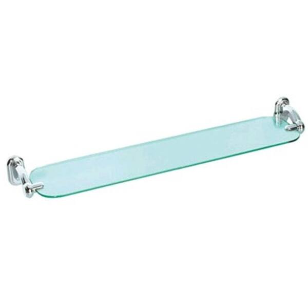USE Dover Shelf in Glass and Polished Chrome-DISCONTINUED