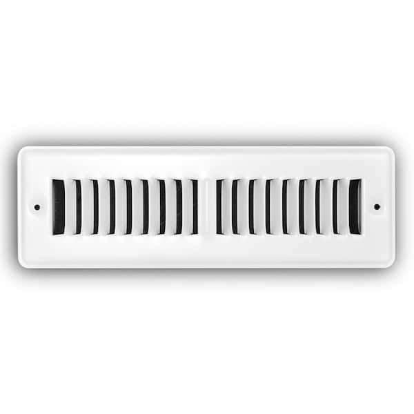 Everbilt 10 in. x 10 in. Steel Return Air Grille in White E17010X10 - The  Home Depot